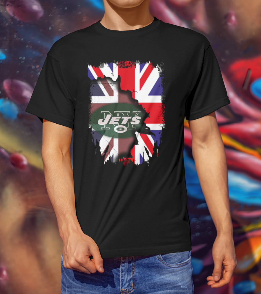 Jets United Kingdom Flag Fusion T-Shirt