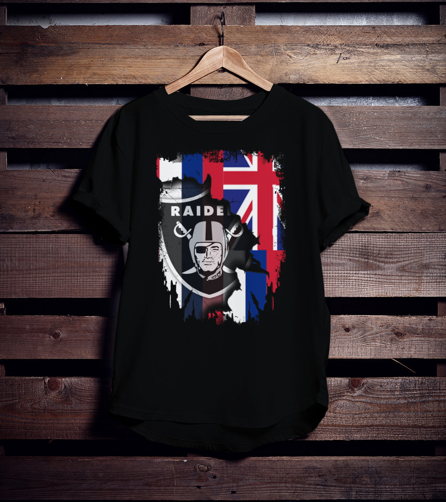 Together Raiders Hawaii Union Flag Fusion T-Shirt