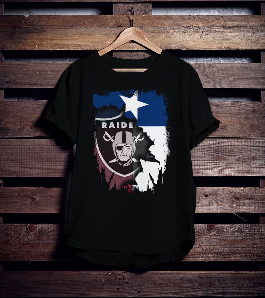 Together Texas Raiders Logo Fusion T-Shirt