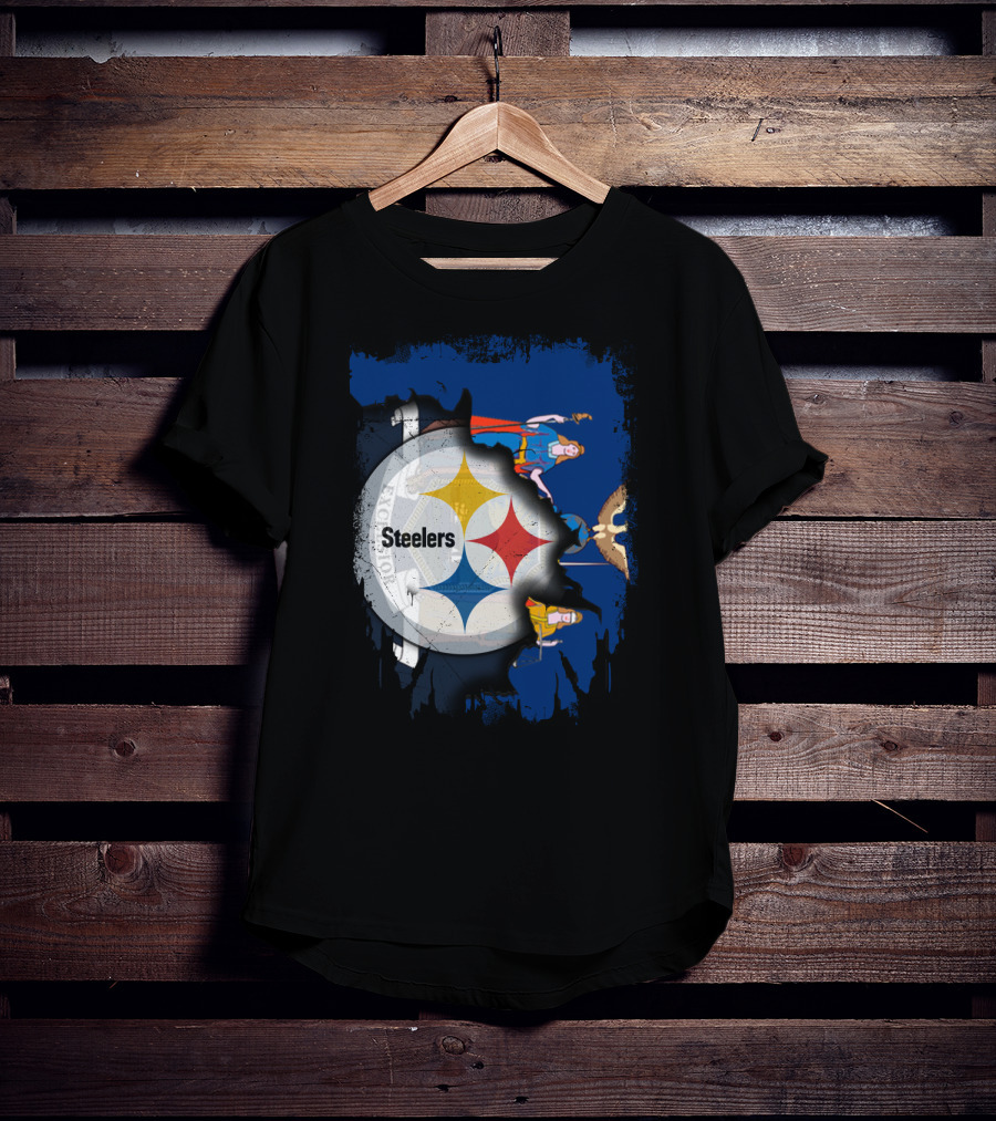 New York Steelers Emblem Fusion T-Shirt