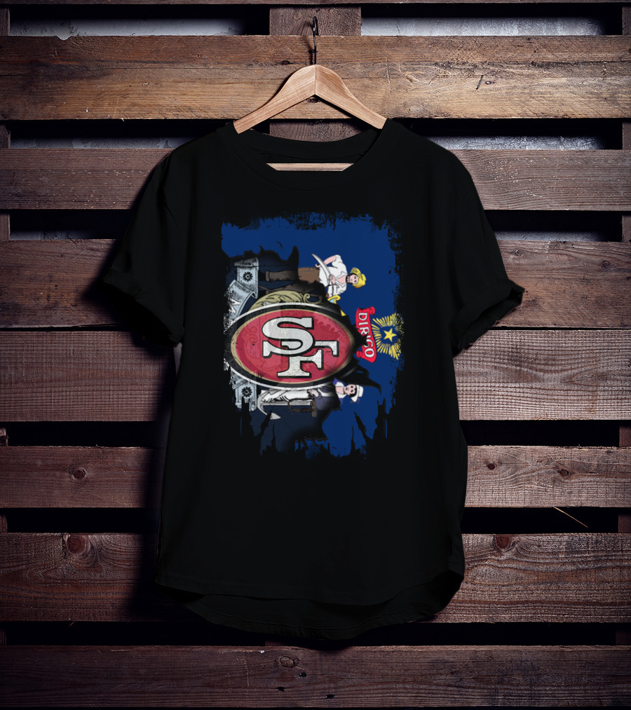 San Francisco 49ers Maine State Emblem Fusion T-Shirt
