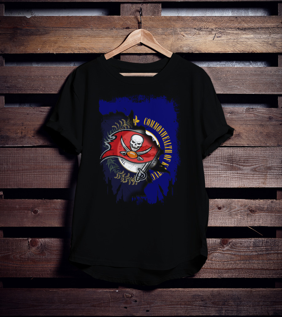 Commonwealth Of Kentucky Buccaneers United T-Shirt
