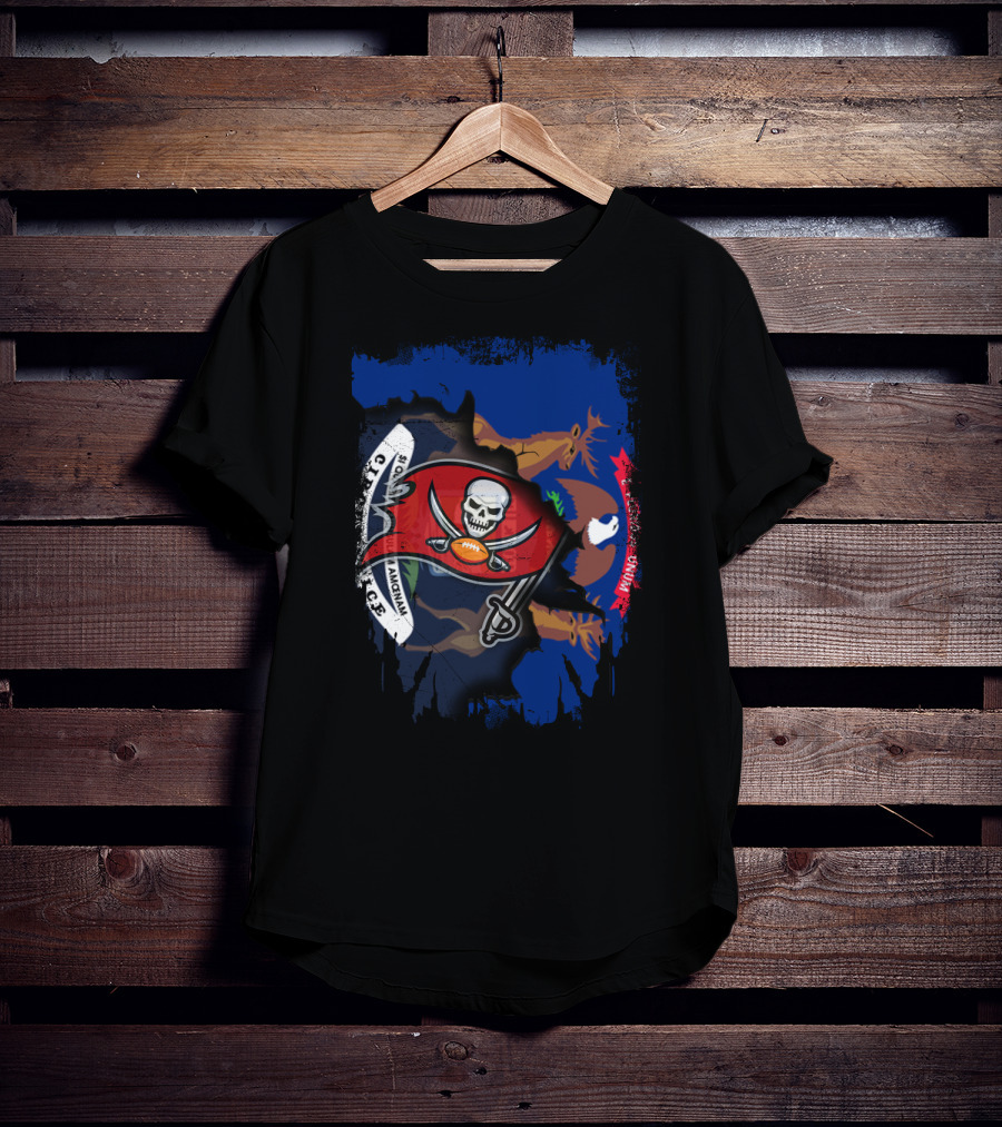 Together Michigan Buccaneers Flag Collab T-Shirt