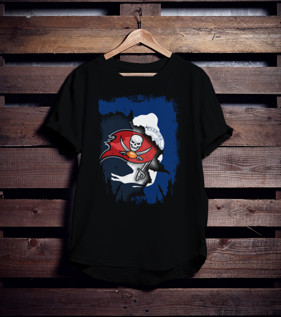 Tampa Bay Buccaneers Wyoming Collaboration T-Shirt