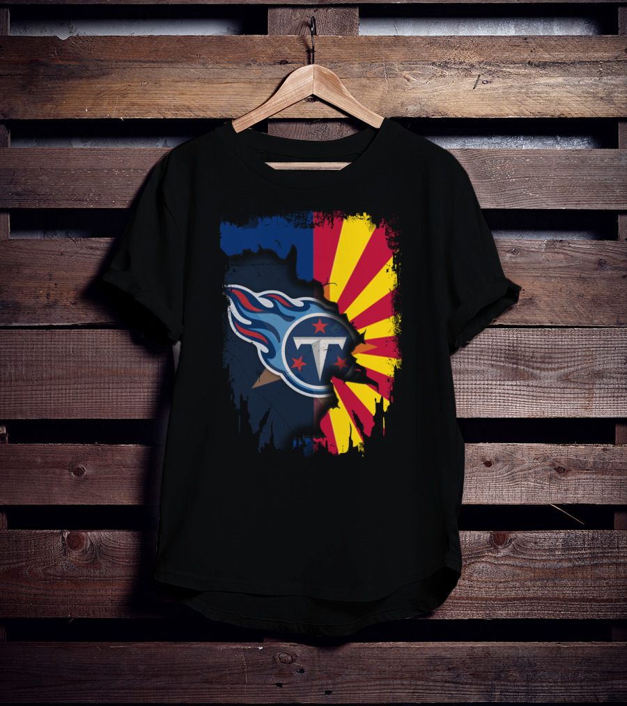 Arizona Tennessee Titans United Together T-Shirt