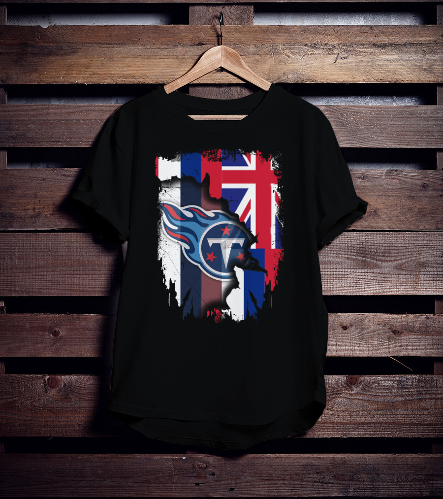 Together Hawaii Titans Flag Fusion T-Shirt