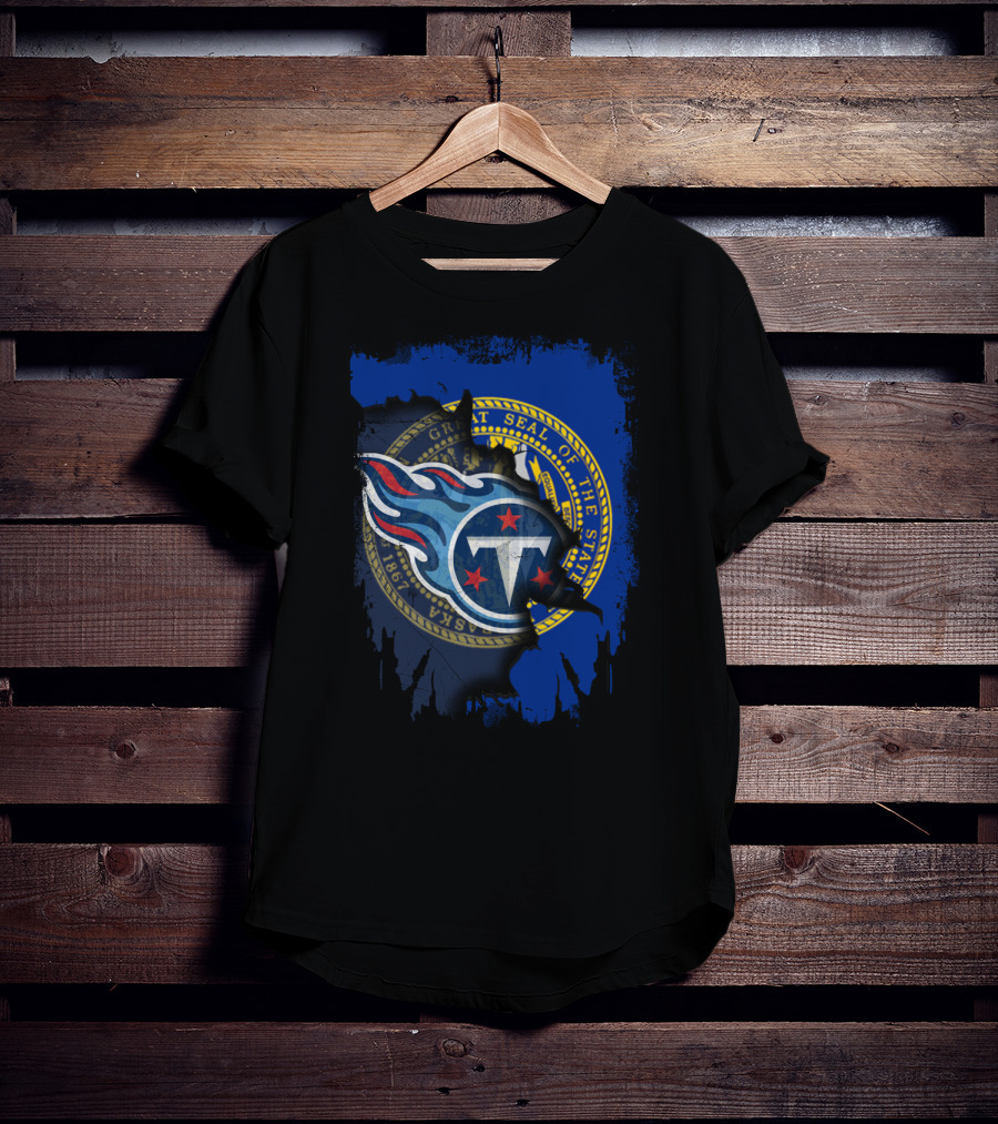 Together Nebraska With Titans State Seal Fusion T-Shirt
