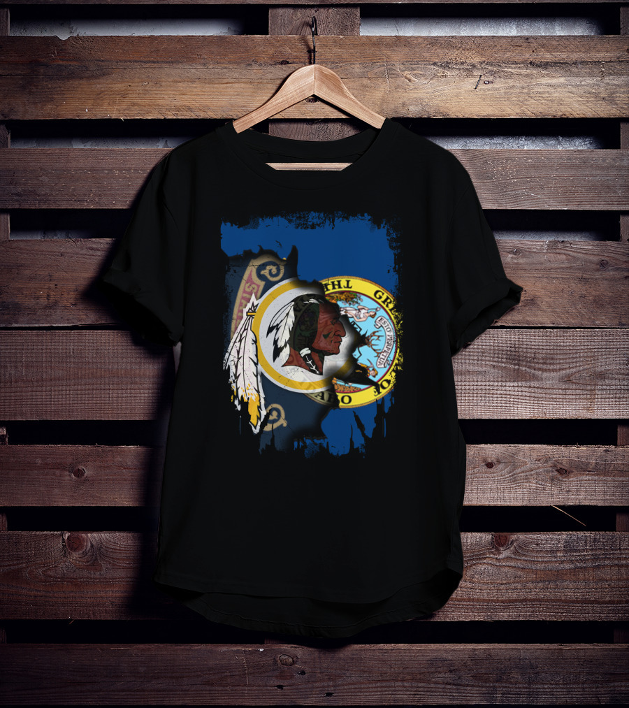 Together Idaho State With Washington Redskins T-Shirt