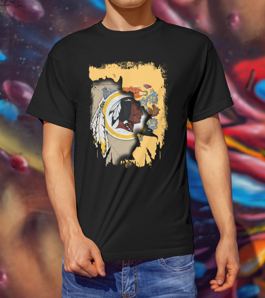 New Jersey And Redskins Unity Collaboration T-Shirt