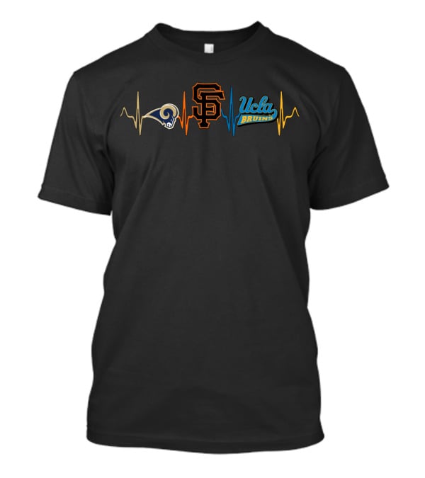 Love Rams San Francisco Giants Ucla Bruins T-Shirt