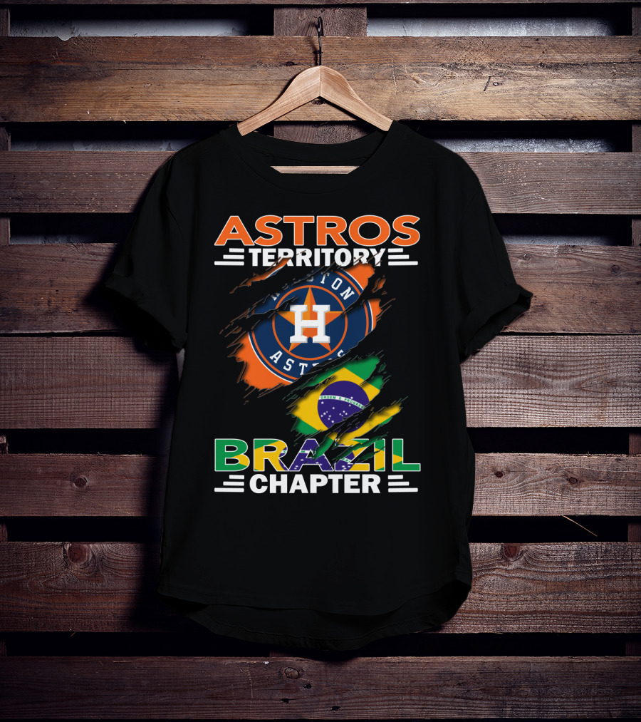 Houston Astros Territory Brazil Chapter Fan T-Shirt