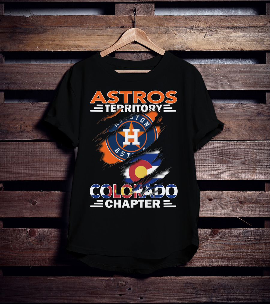 Astros Territory Houston Astros Colorado Chapter T-Shirt