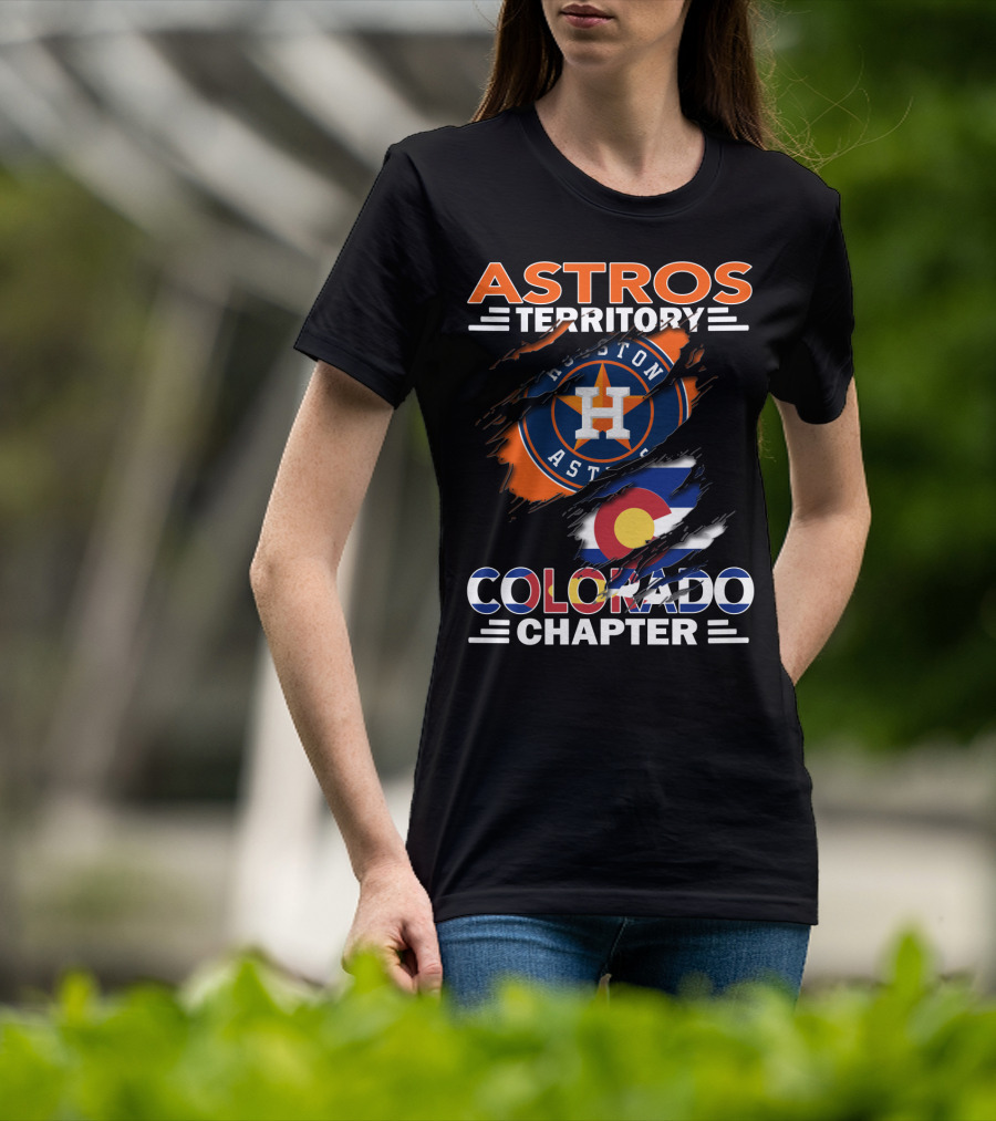 Astros Territory Houston Astros Colorado Chapter T-Shirt