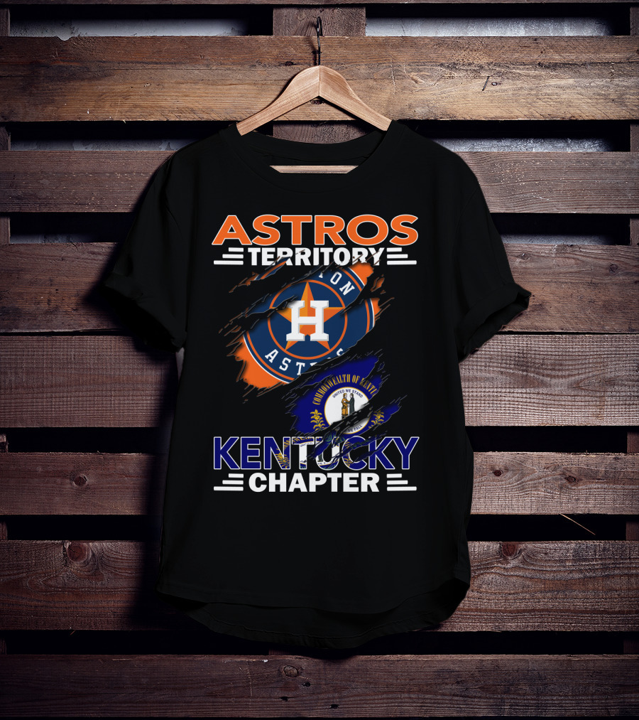 Astros Territory Kentucky Chapter Houston Astros Commonwealth Of Kentucky T-Shirt