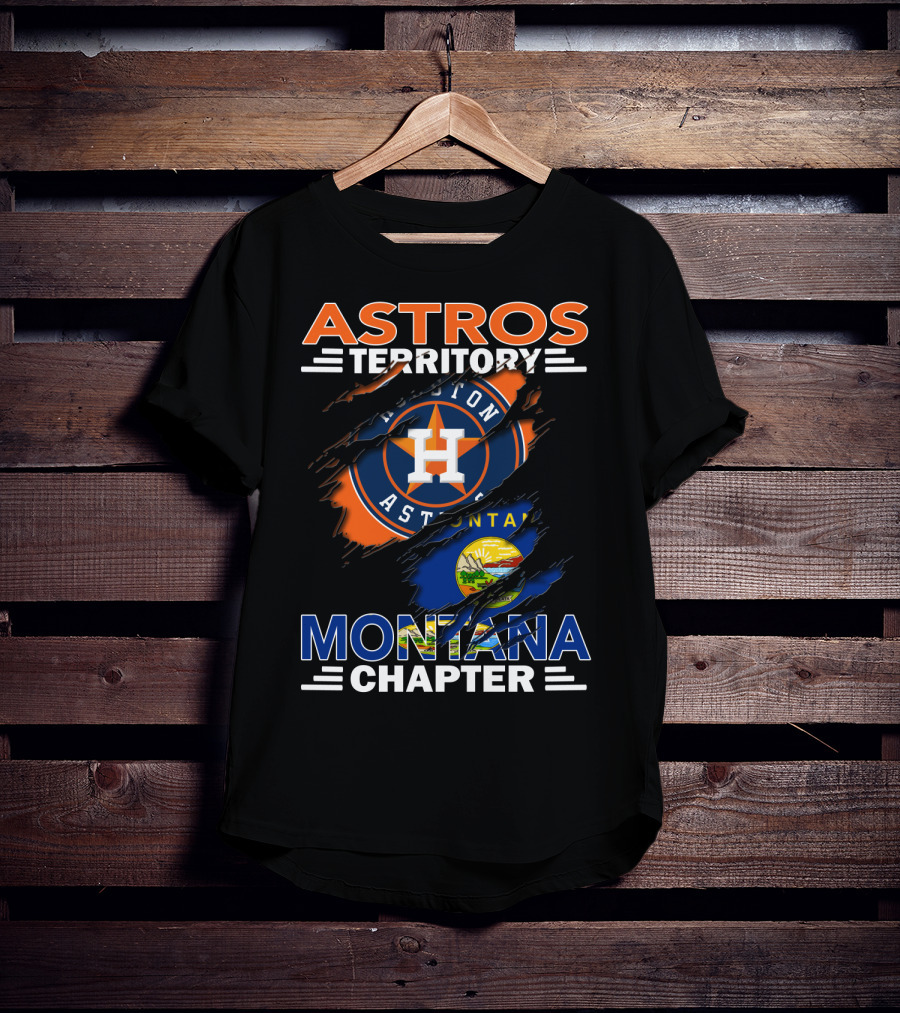 Astros Territory Houston Montana Chapter T-Shirt