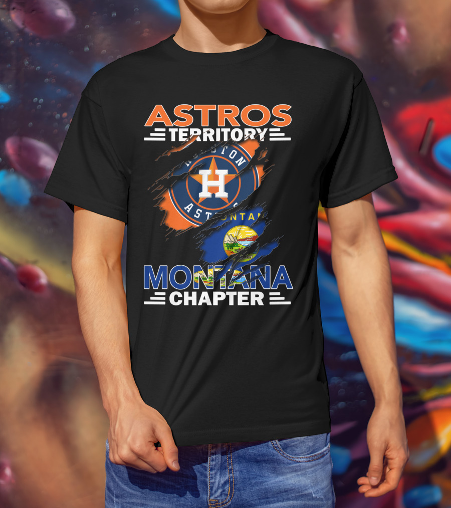 Astros Territory Houston Montana Chapter T-Shirt