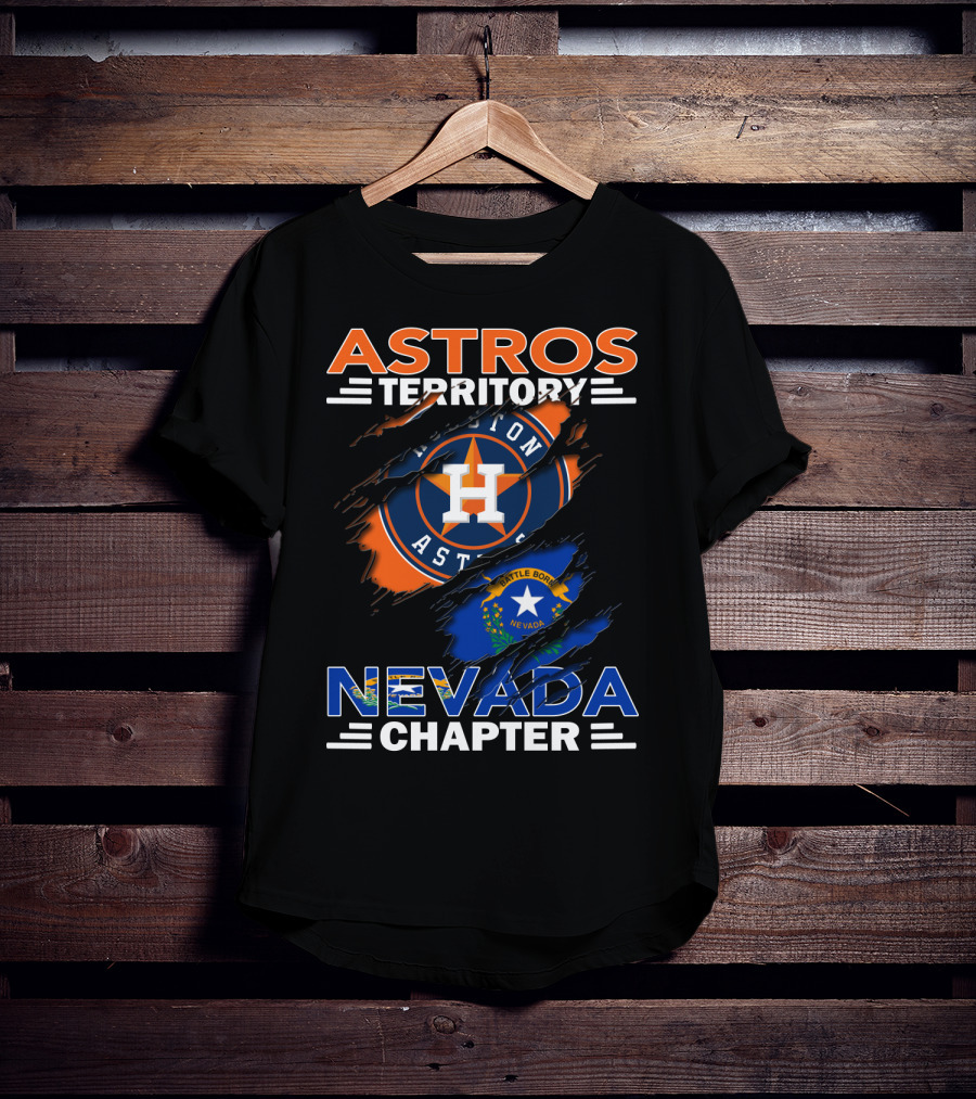 Astros Territory Houston Nevada Chapter Battle Born T-Shirt