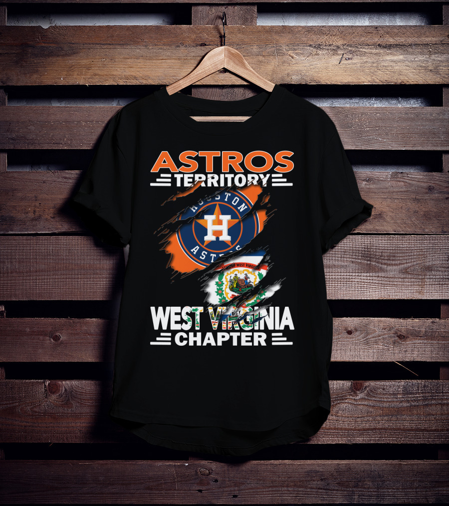 Astros Territory Houston Astros West Virginia Chapter T-Shirt