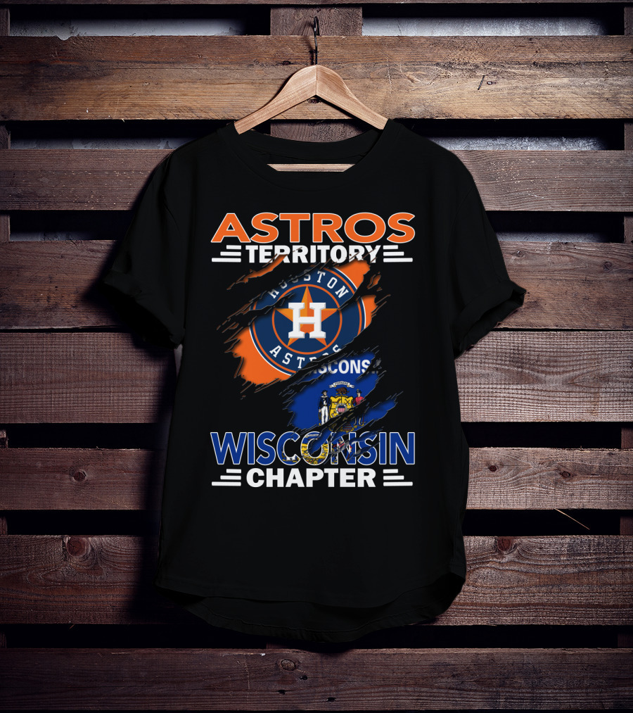 Astros Territory Houston Astros Wisconsin Chapter T-Shirt