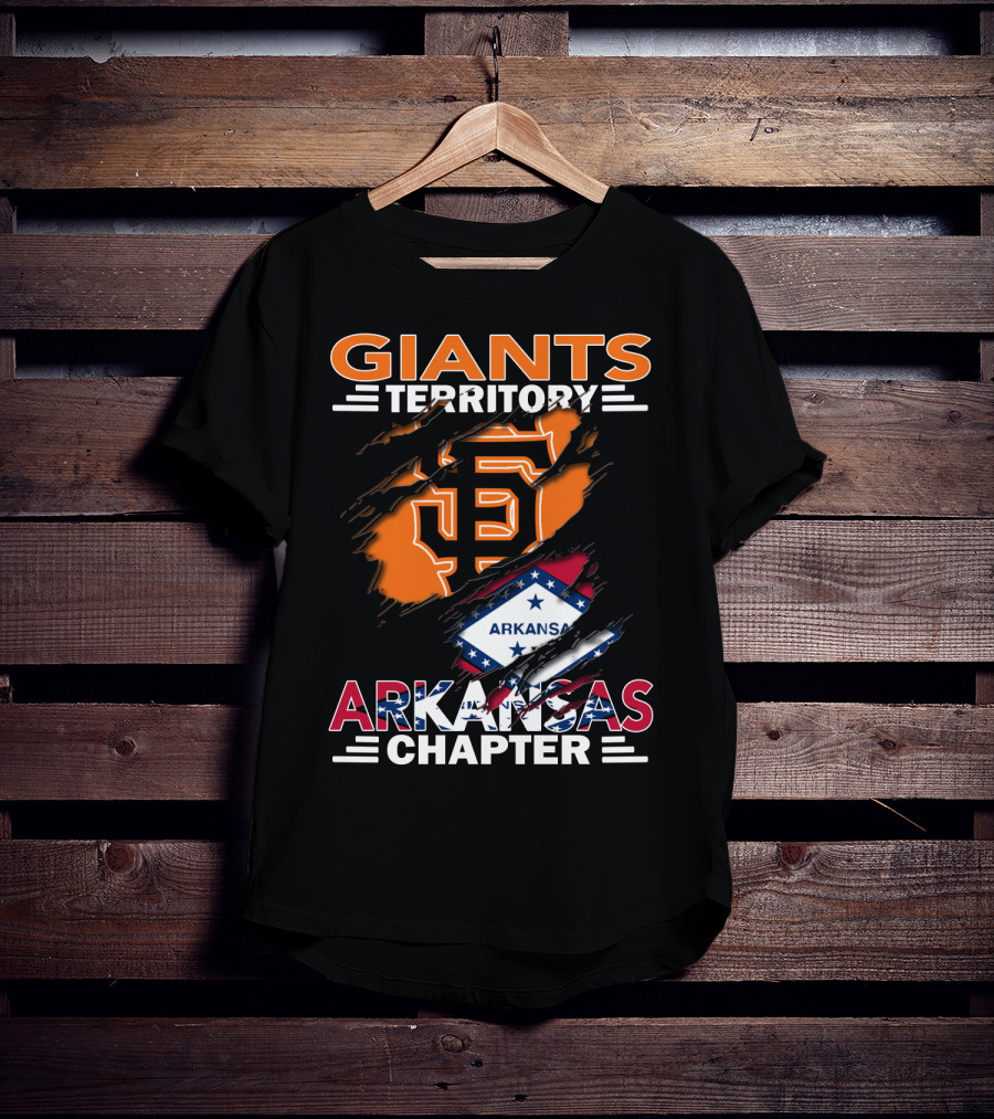 San Francisco Giants Territory Arkansas Chapter T-Shirt