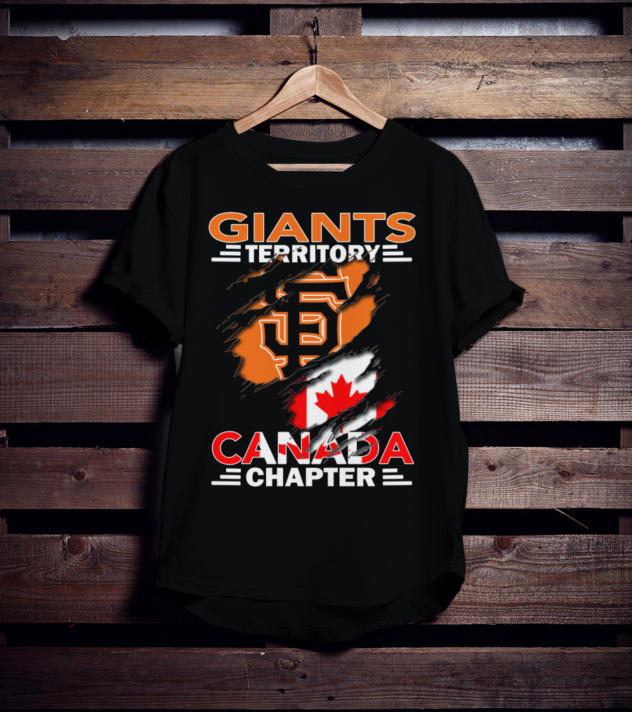 San Francisco Giants Territory Canada Chapter T-Shirt