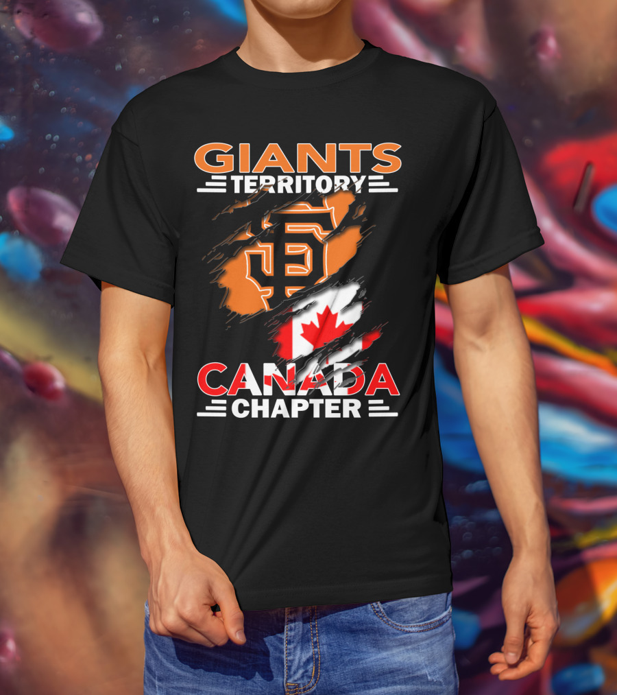 San Francisco Giants Territory Canada Chapter T-Shirt
