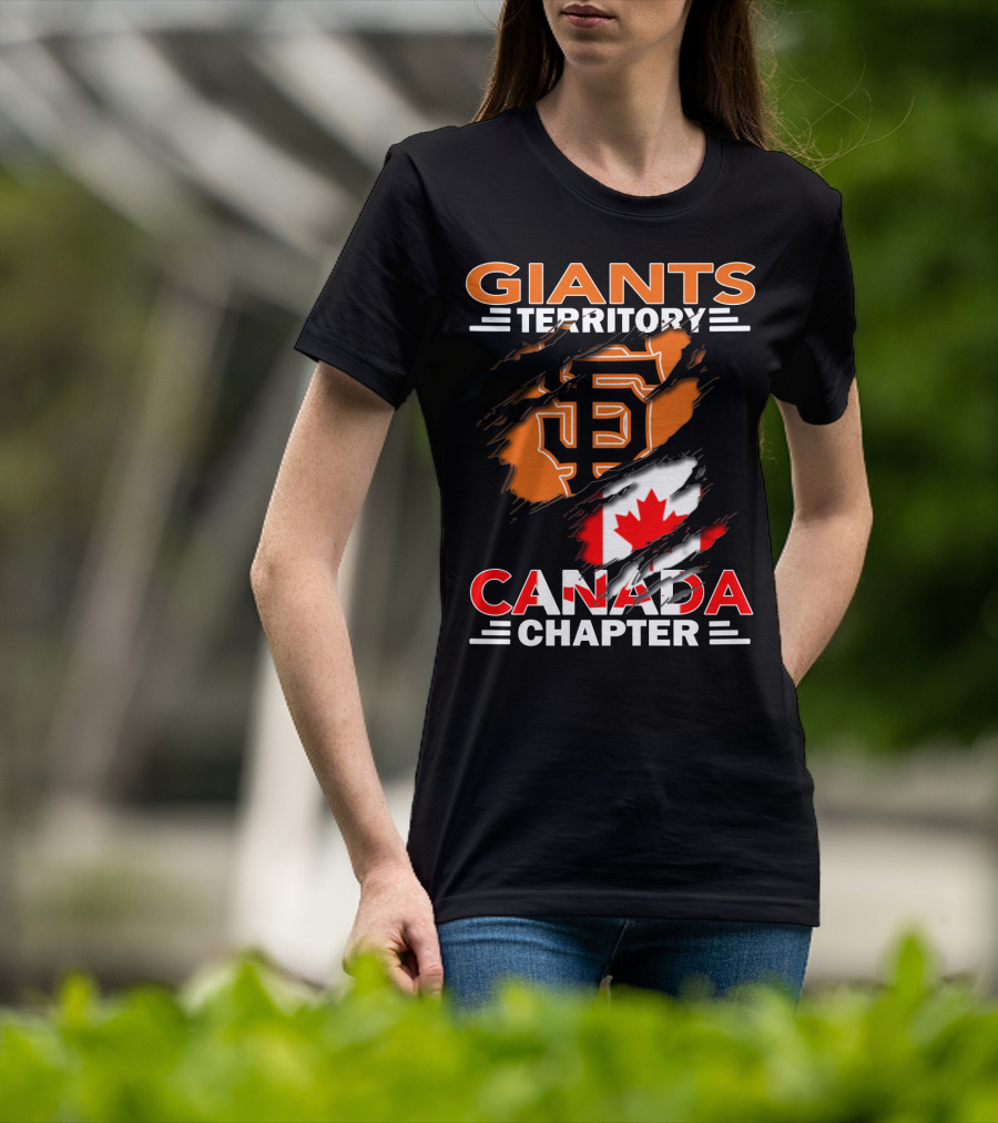 San Francisco Giants Territory Canada Chapter T-Shirt