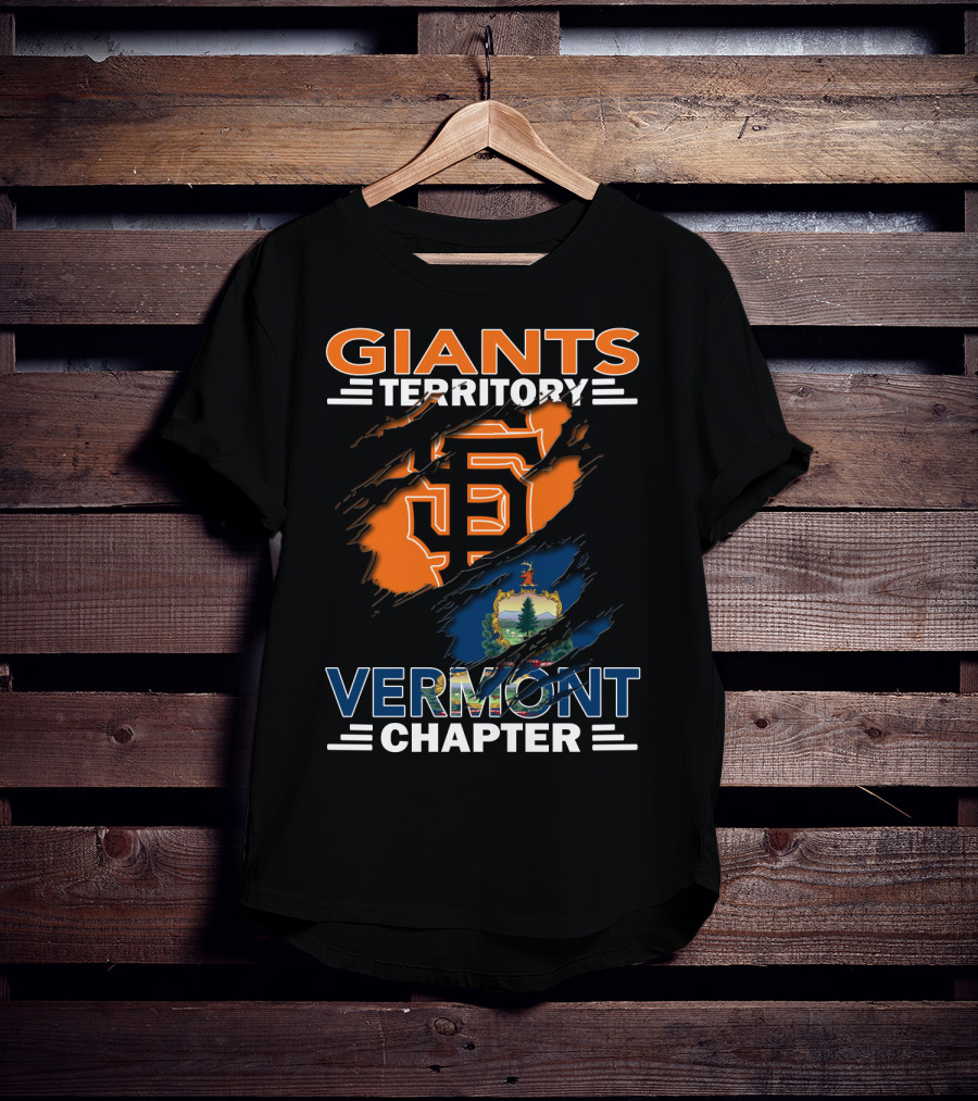 Giants San Francisco Territory Vermont Chapter T-Shirt