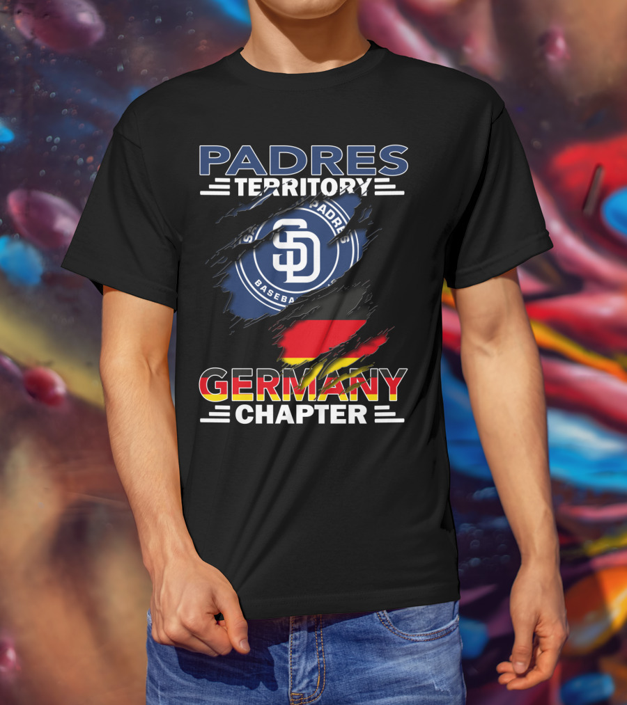 San Diego Padres Baseball Germany Chapter Padres Territory T-Shirt