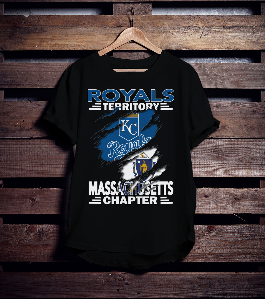 Royals Territory KC Massachusetts Chapter T-Shirt