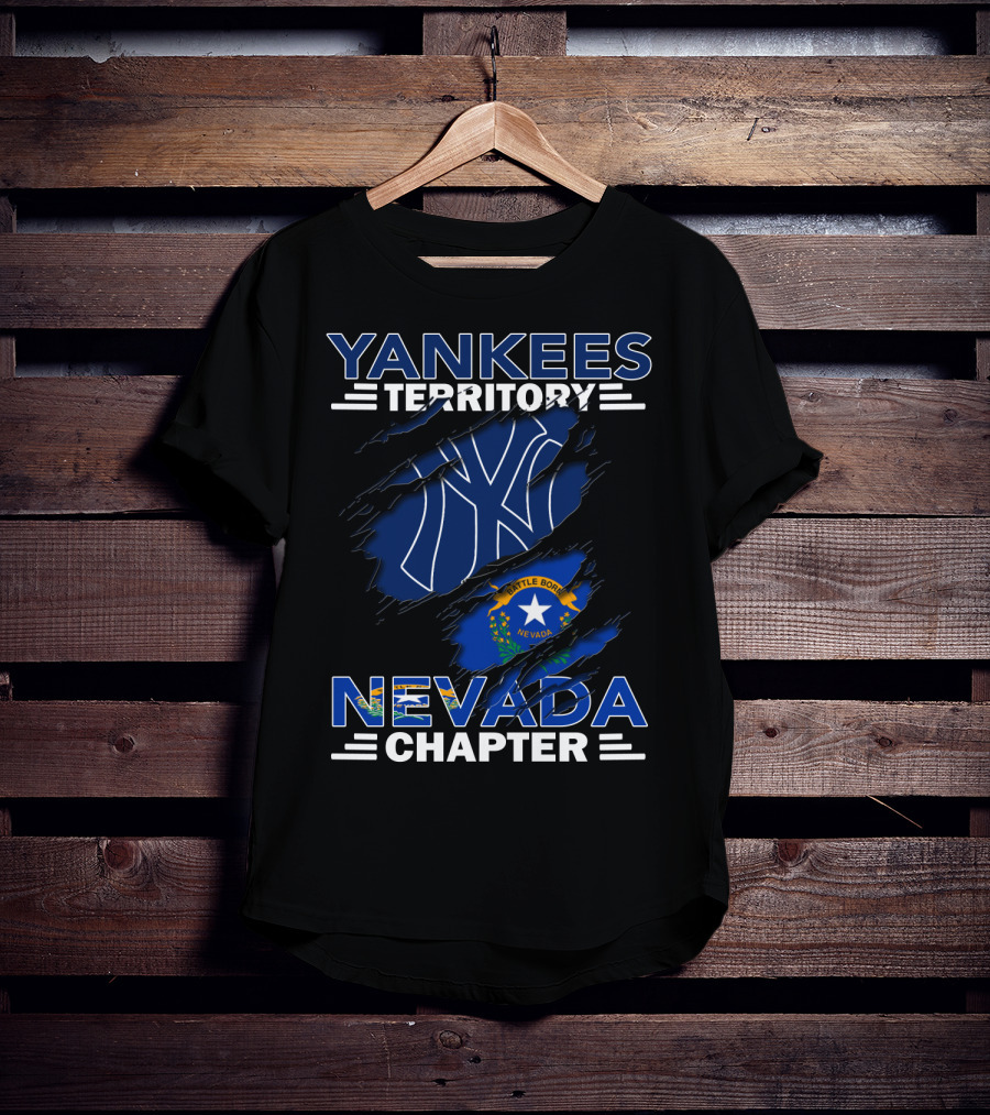 Yankees Territory Battle Born Nevada Chapter T-Shirt