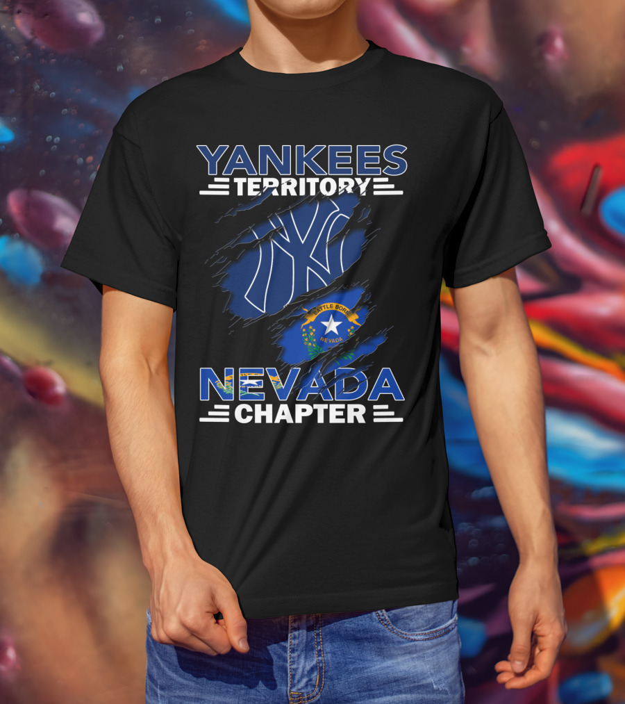 Yankees Territory Battle Born Nevada Chapter T-Shirt