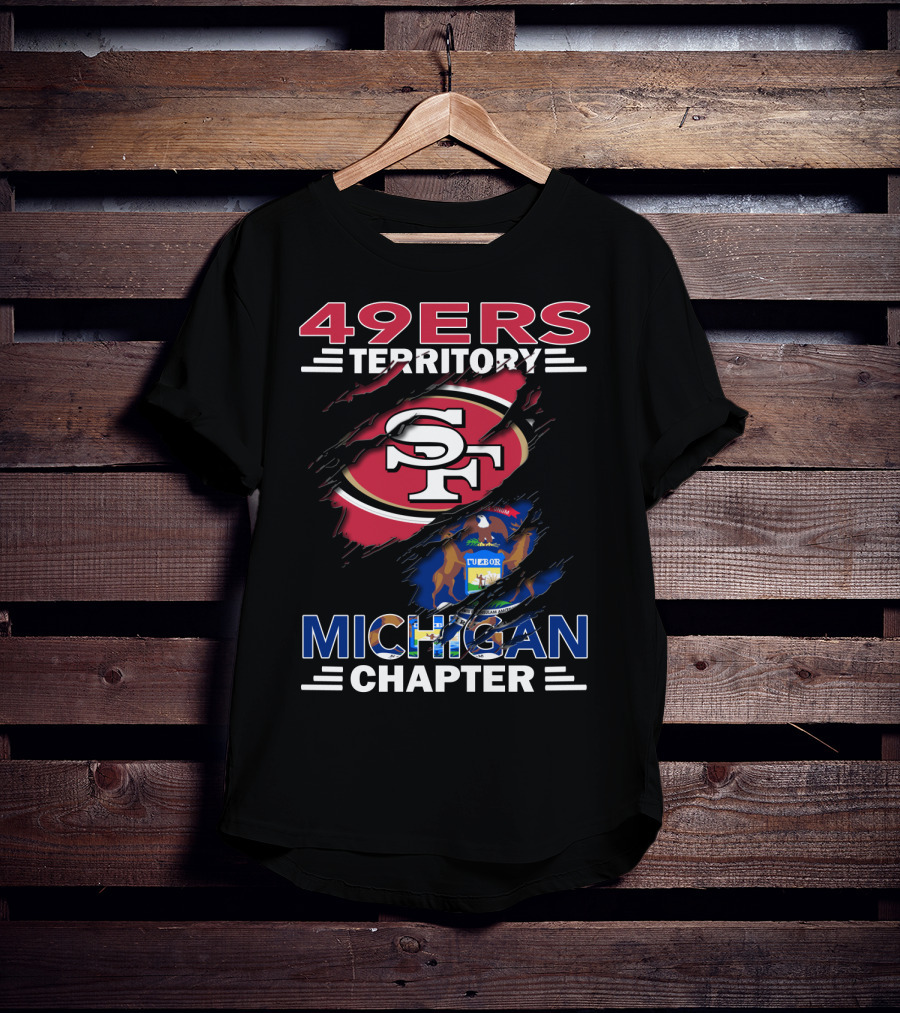 49ers Territory SF Logo Michigan Chapter T-Shirt