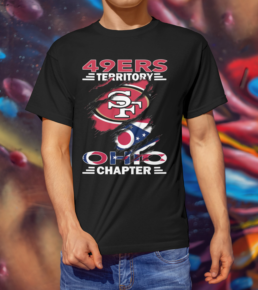 49ers Territory SF Logo Ohio Chapter T-Shirt