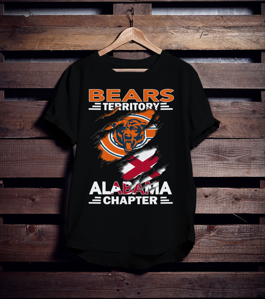 Bears Territory Chicago Alabama Chapter T-Shirt