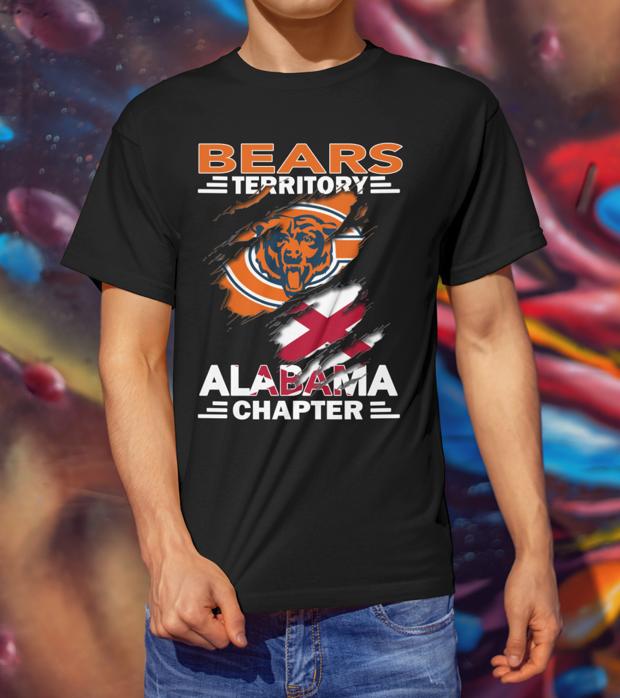 Bears Territory Chicago Alabama Chapter T-Shirt