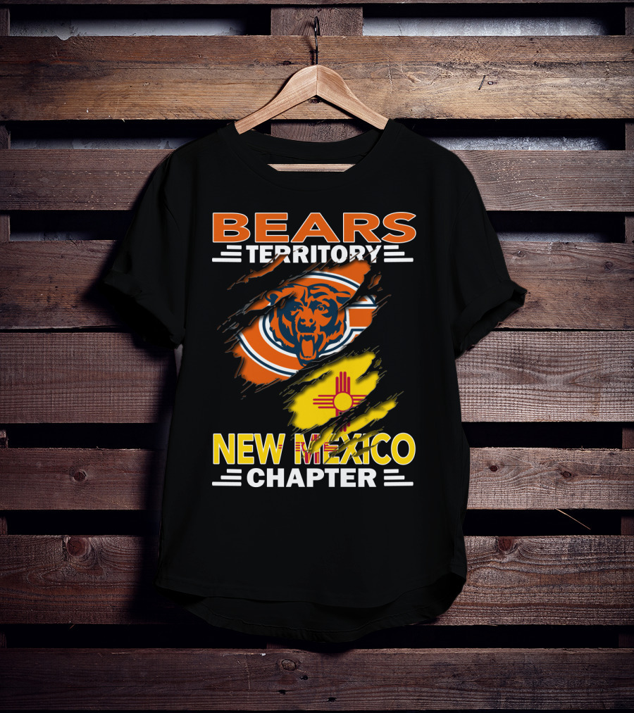 Bears Territory New Mexico Chapter Chicago Bears Logo Zia T-Shirt