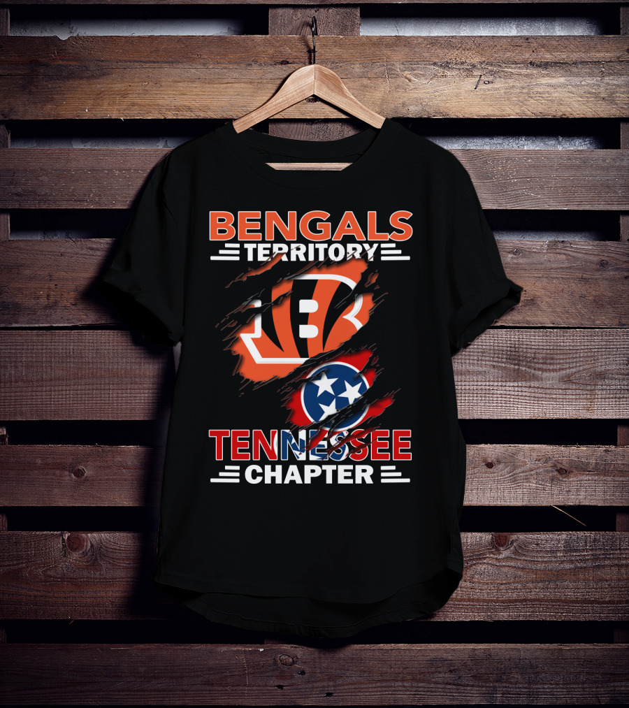 Bengals Territory Tennessee Chapter Football Fan Pride And Community T-Shirt