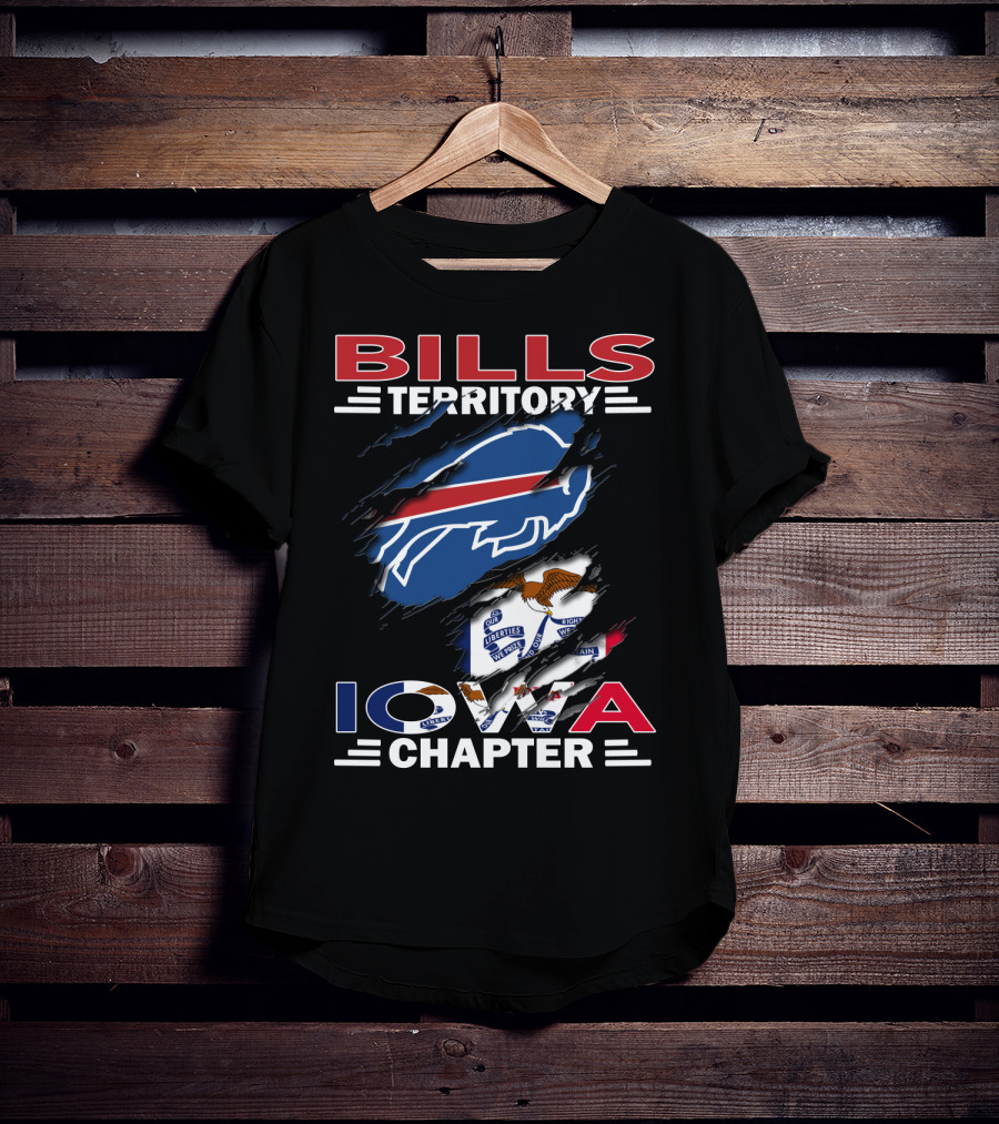 Bills Territory Iowa Chapter Buffalo Bills Fan Club T-Shirt
