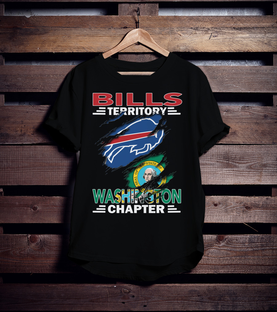Bills Territory Washington Chapter Seal T-Shirt