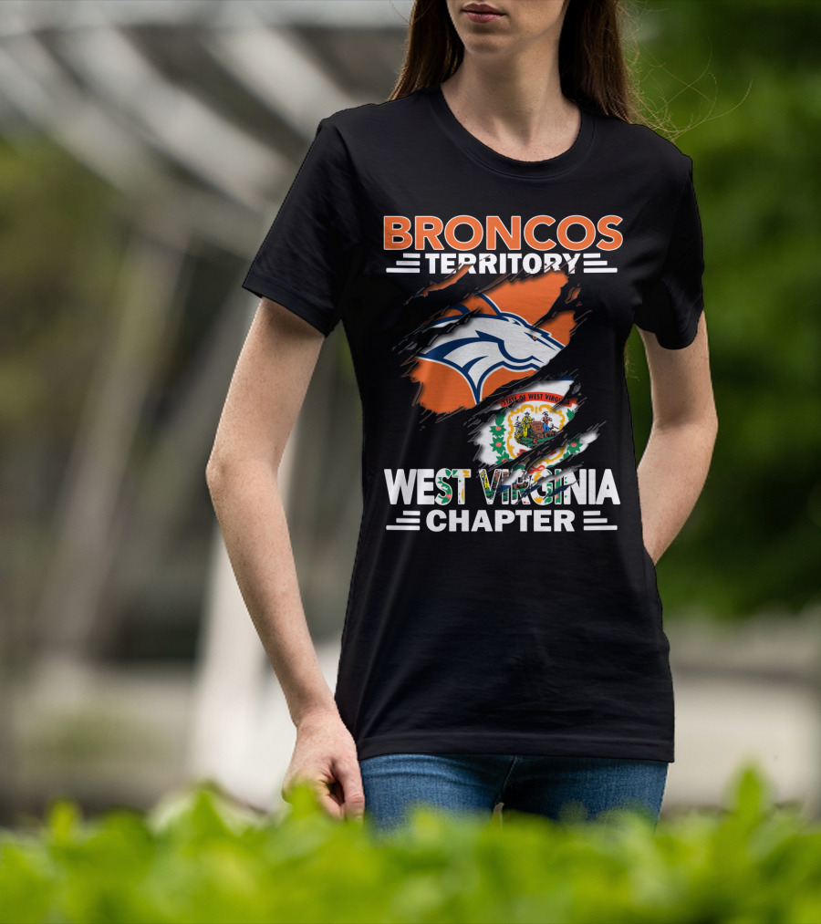 Broncos Territory West Virginia Chapter State Pride Edition T-Shirt