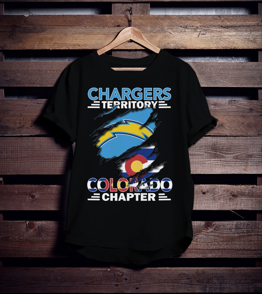 Chargers Territory Colorado Chapter Flag Edition T-Shirt
