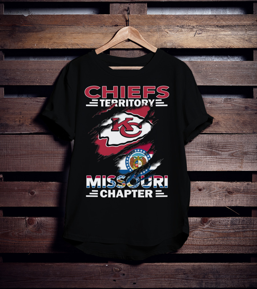 CHIEFS TERRITORY KC Missouri Chapter T-Shirt