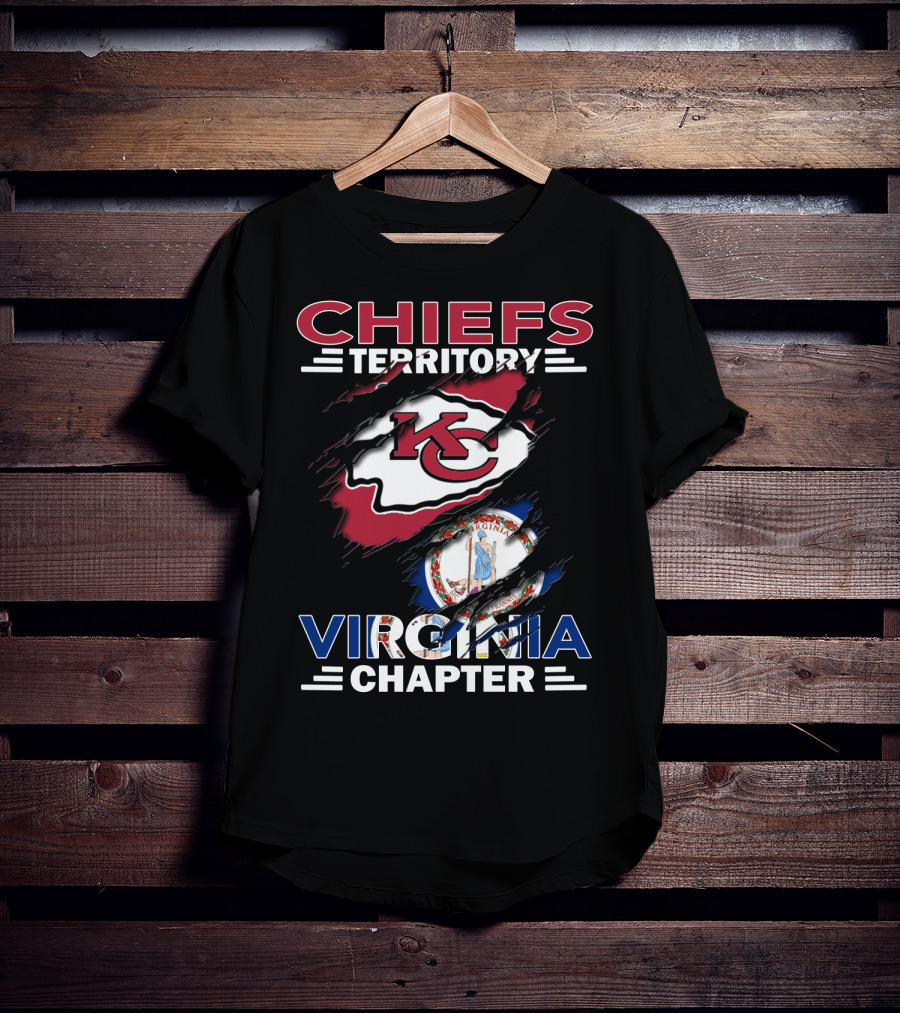 Chiefs Territory Kansas City Virginia Chapter T-Shirt
