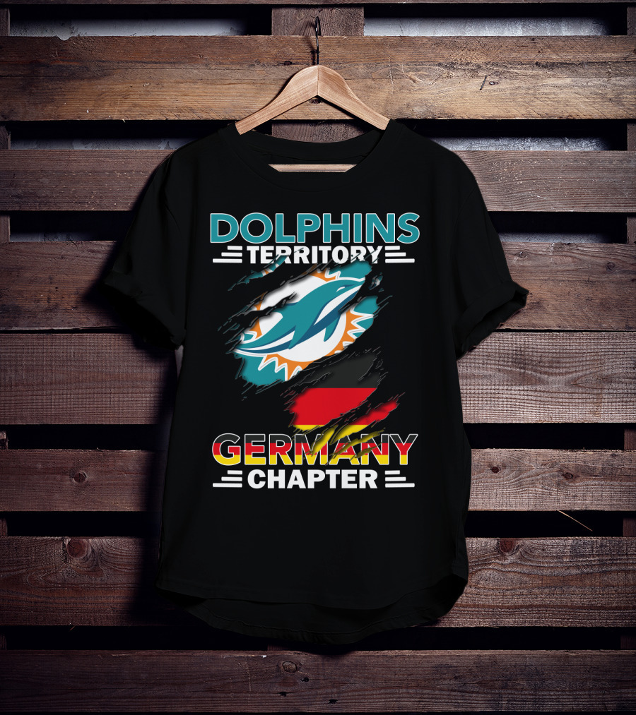 Dolphins Territory Germany Chapter Miami Dolphins T-Shirt
