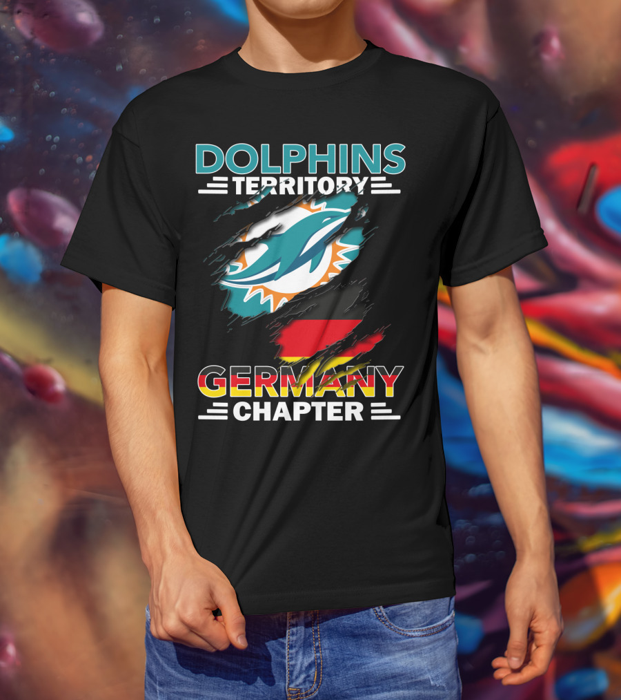 Dolphins Territory Germany Chapter Miami Dolphins T-Shirt