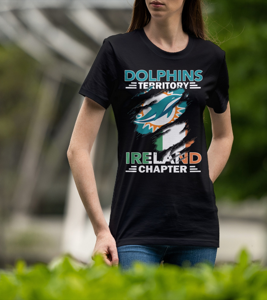 Dolphins Territory Ireland Chapter Miami Dolphins Fan Club T-Shirt