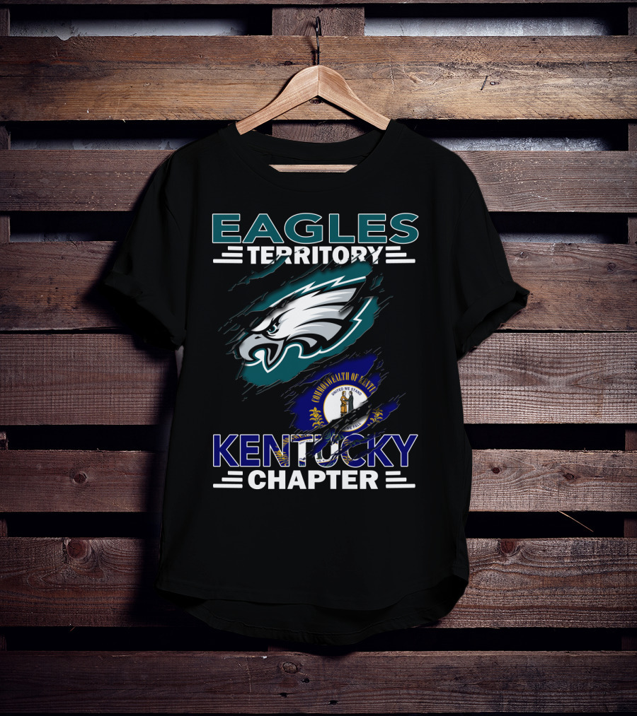 Eagles Territory Kentucky Chapter Commonwealth Flag Integration T-Shirt