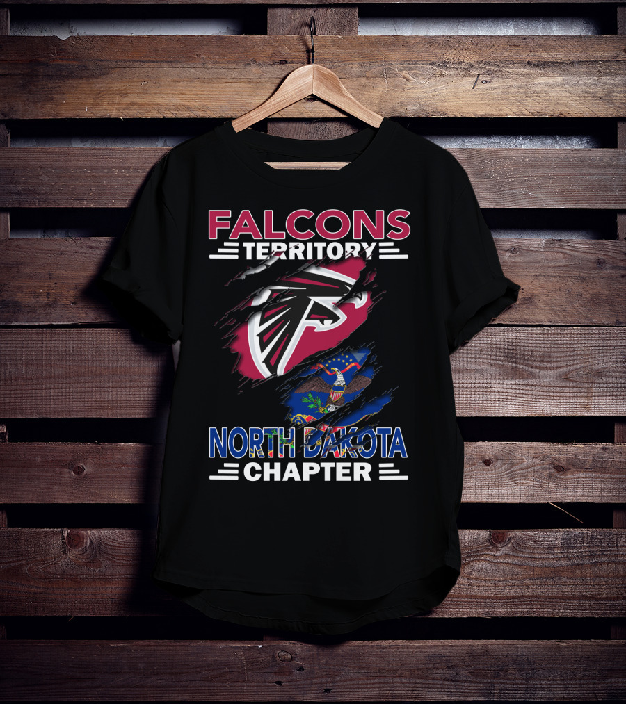 Falcons Territory North Dakota Chapter T-Shirt