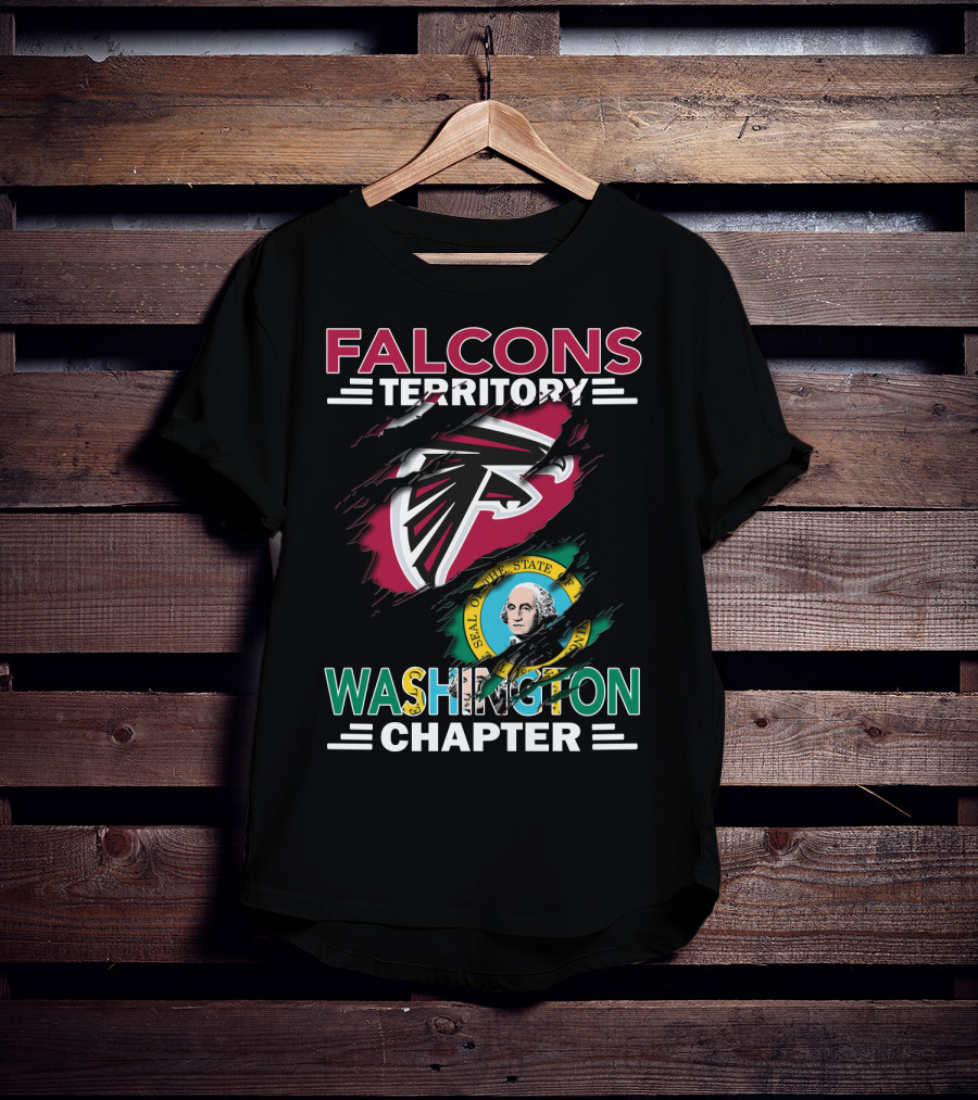 Falcons Territory Washington Chapter Seal T-Shirt